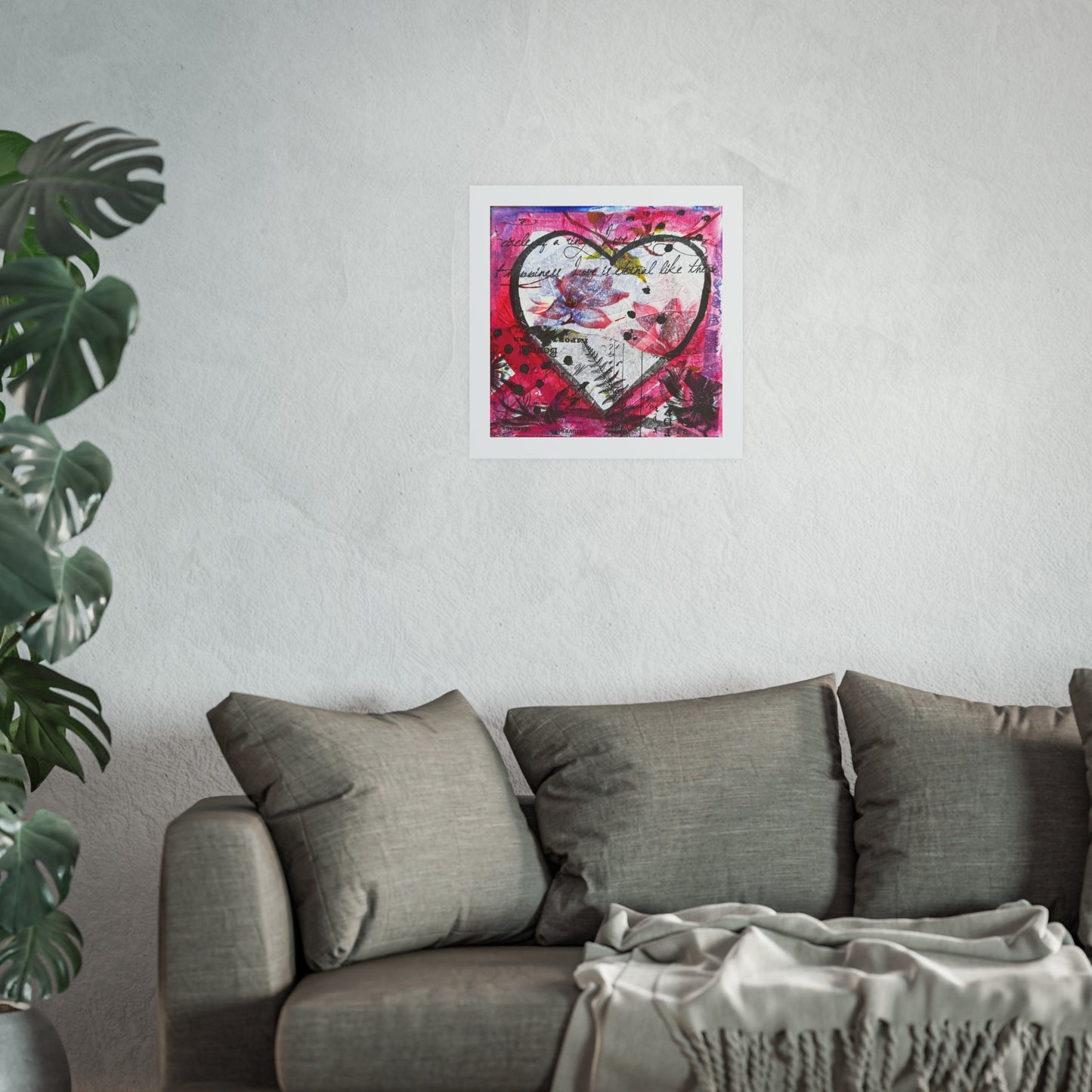 Hearts & Flowers - Prints - Various Sizes