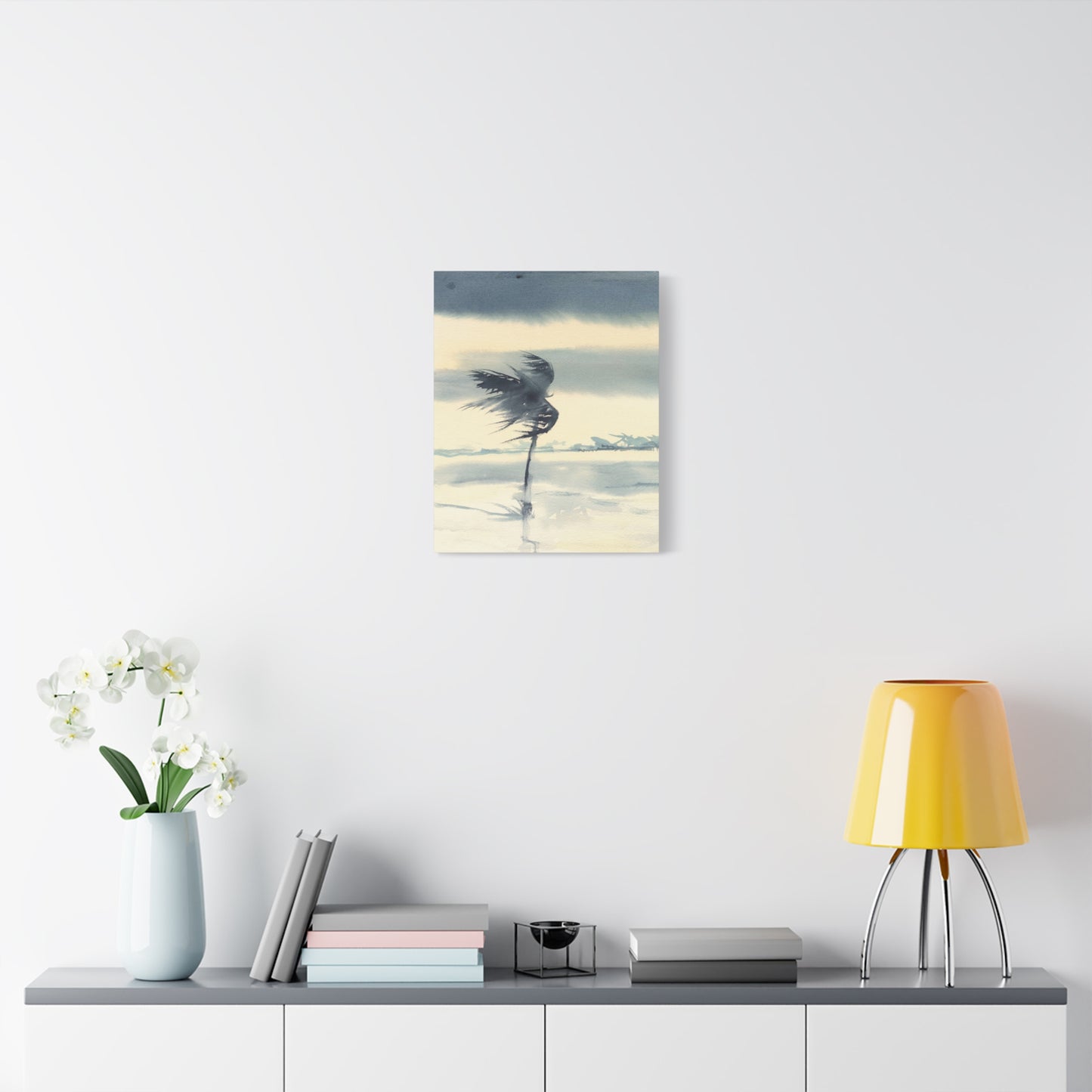 windy palms - Canvas