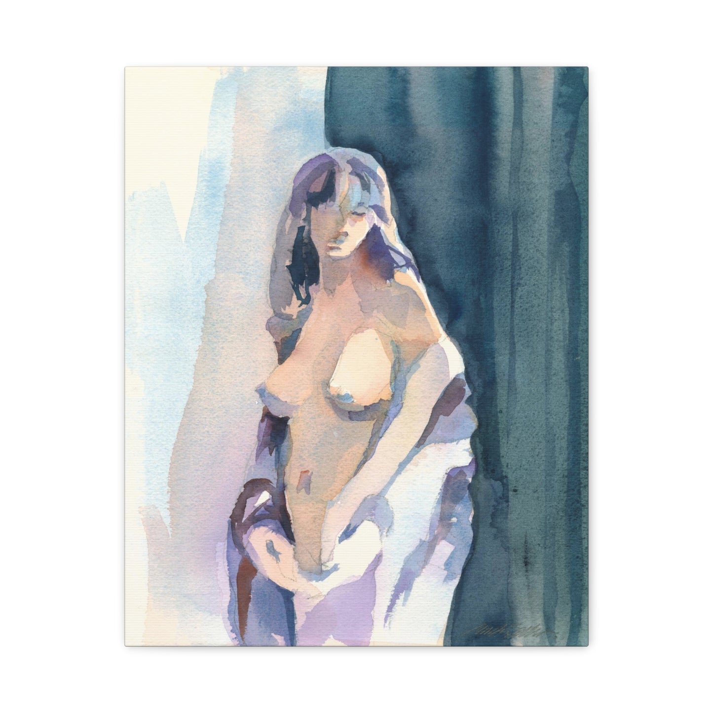 Blue Nude - Canvas