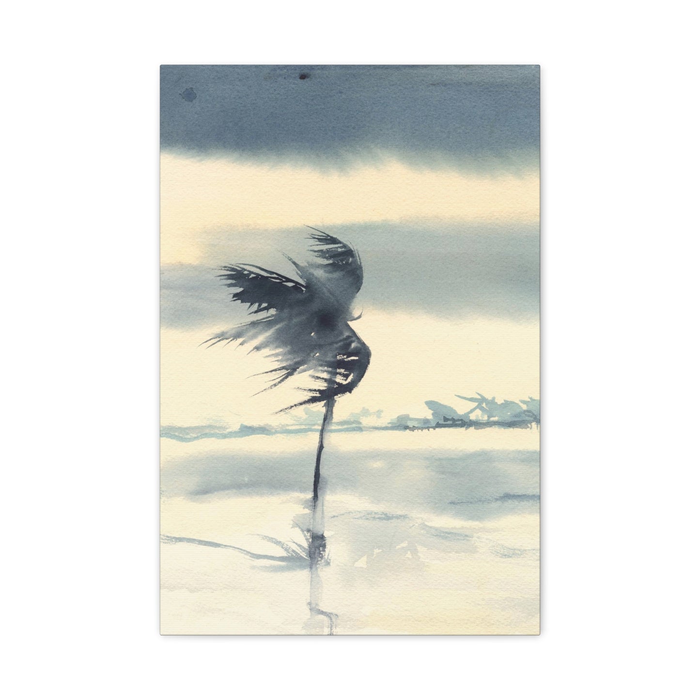 windy palms - Canvas