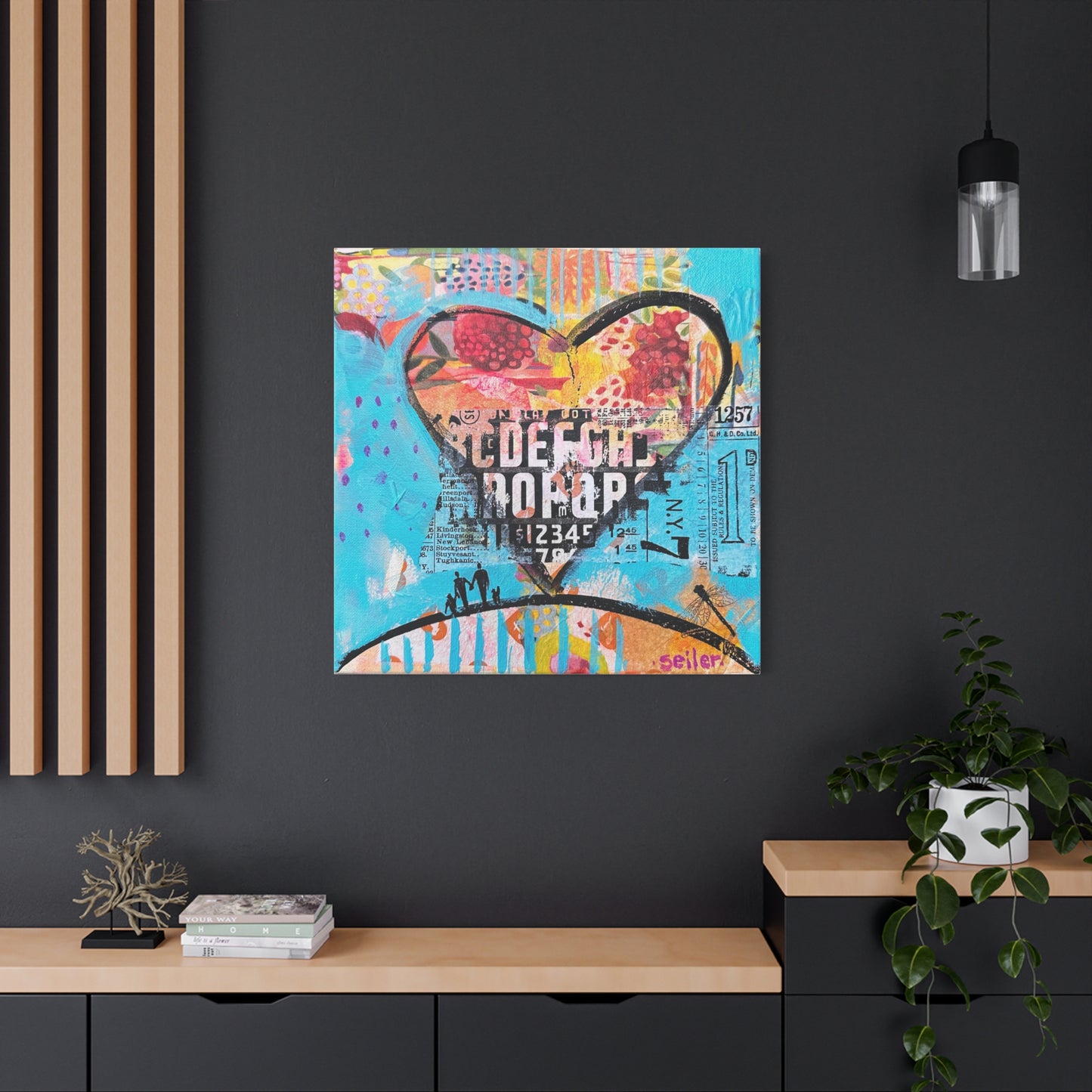 Art in the Heart  - Canvas