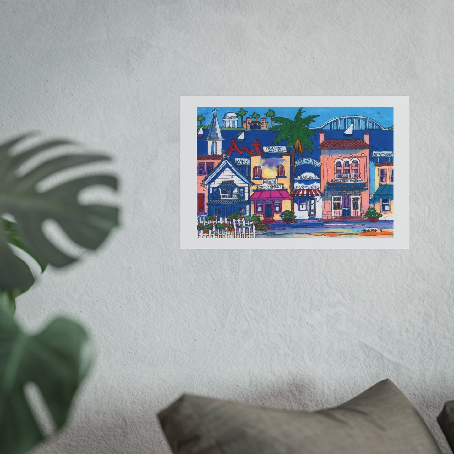 Cocoa village 2 - Prints - Various Sizes