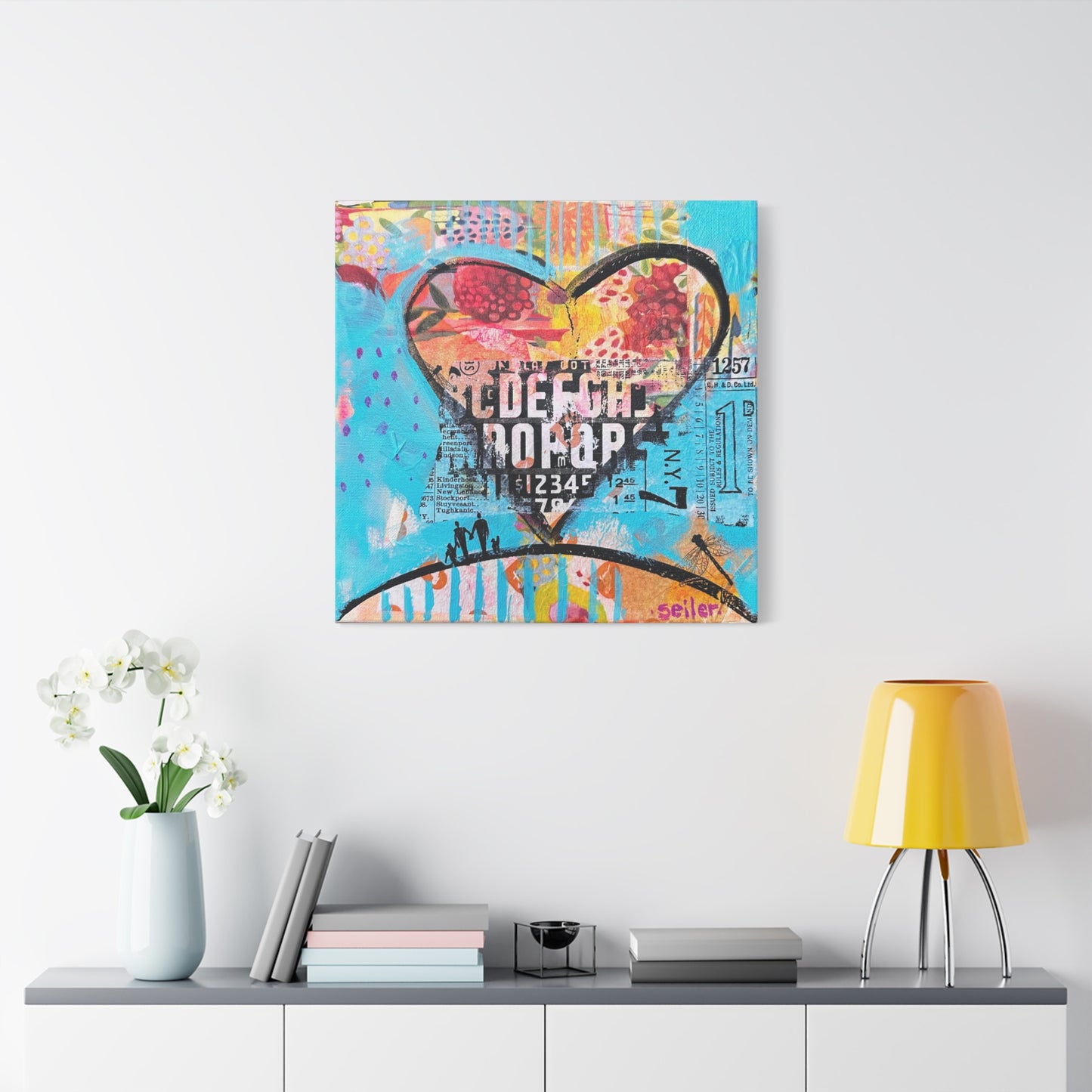 Art in the Heart  - Canvas