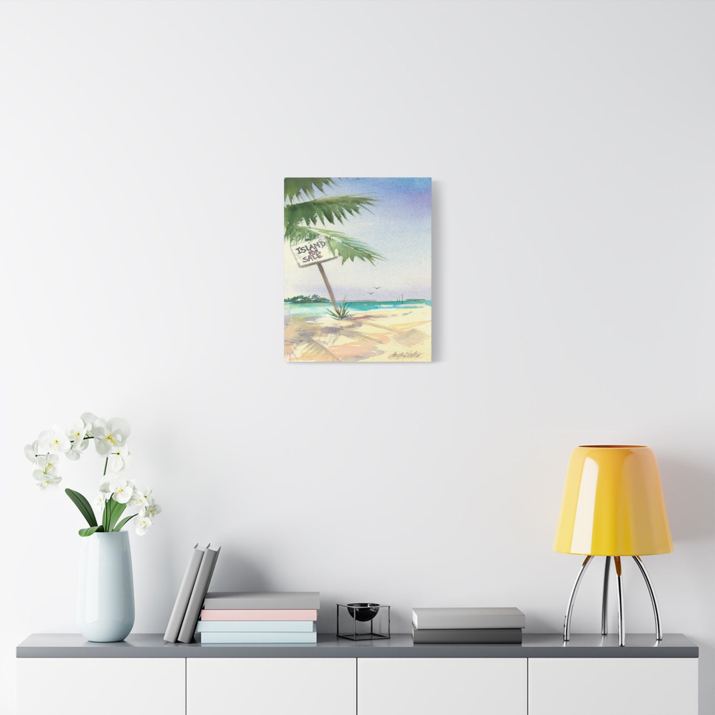 Island for Sale - Canvas