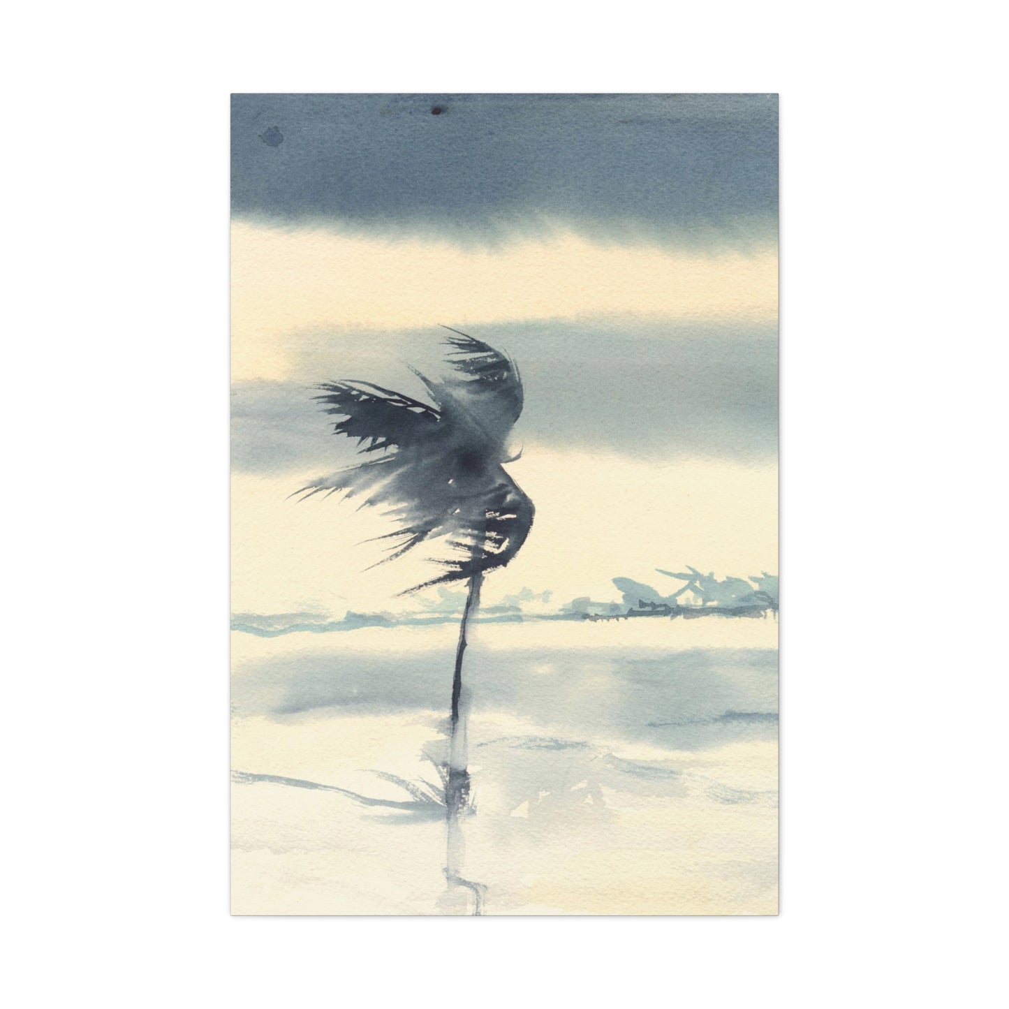 windy palms - Canvas