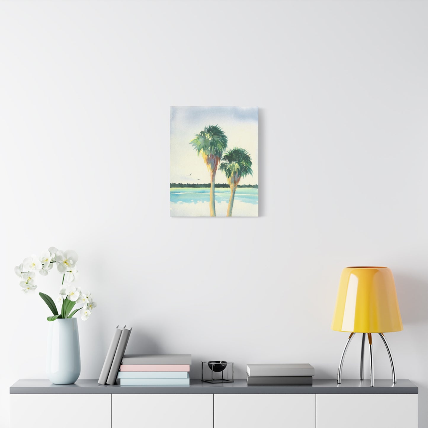 Two Palms - Canvas