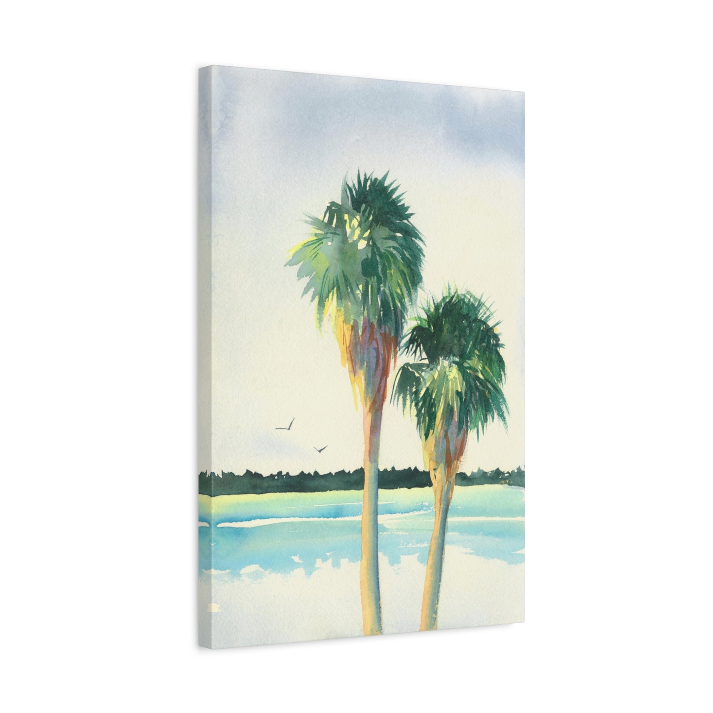 Two Palms - Canvas