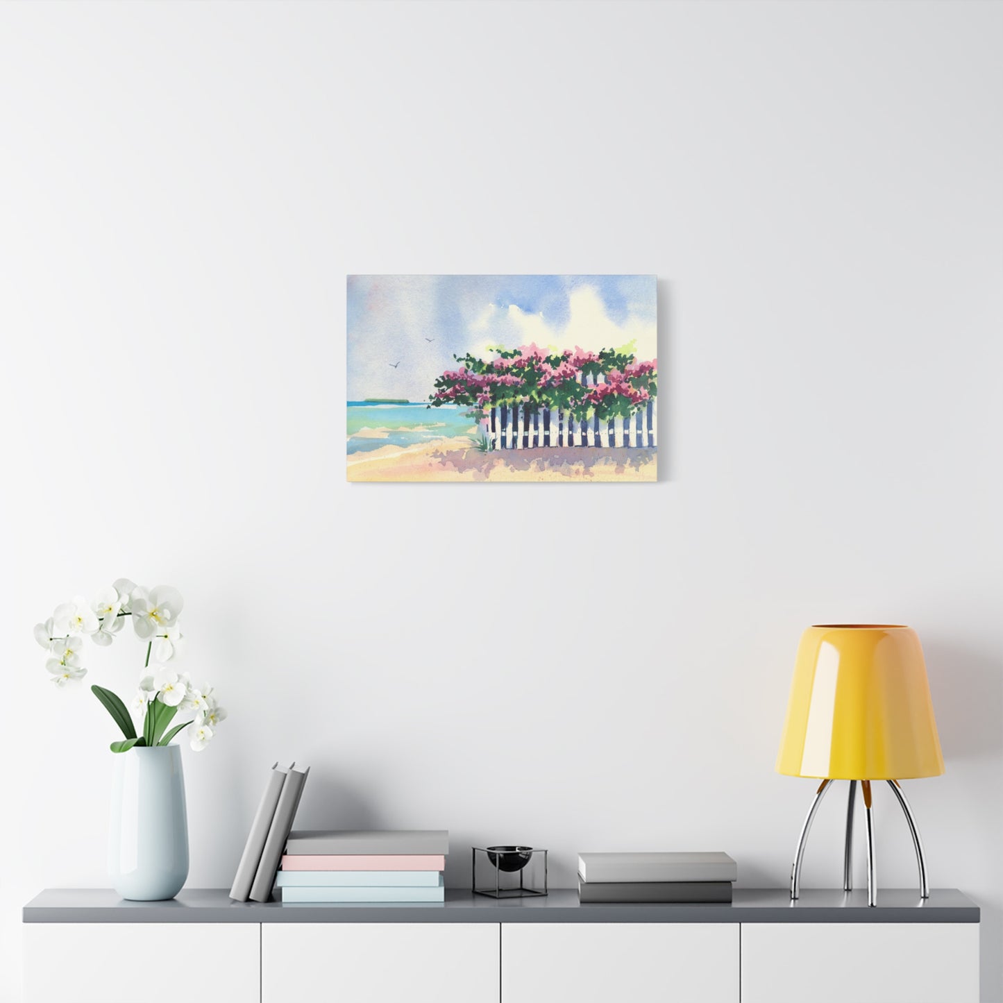 Beach Bougainvillea - Canvas