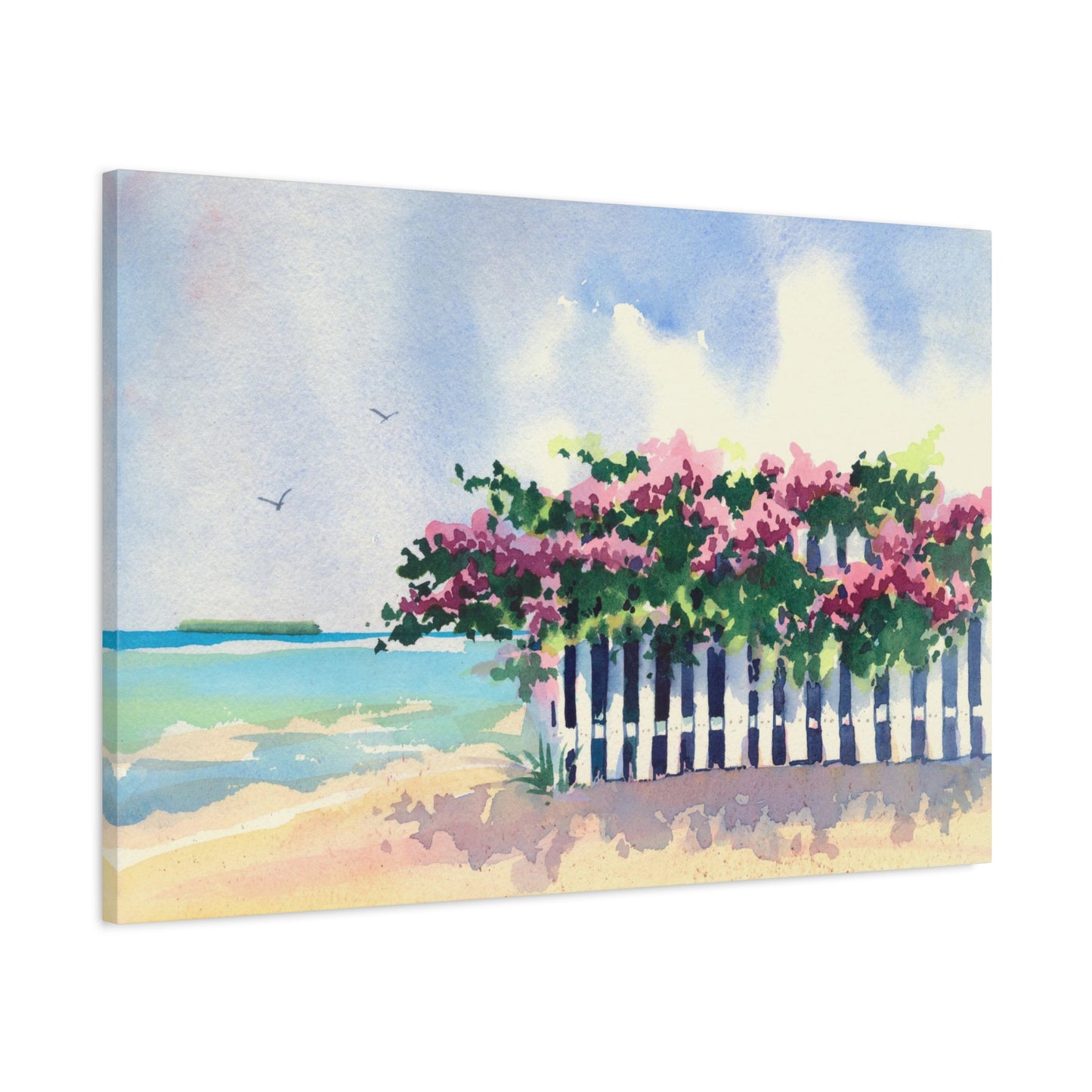 Beach Bougainvillea - Canvas