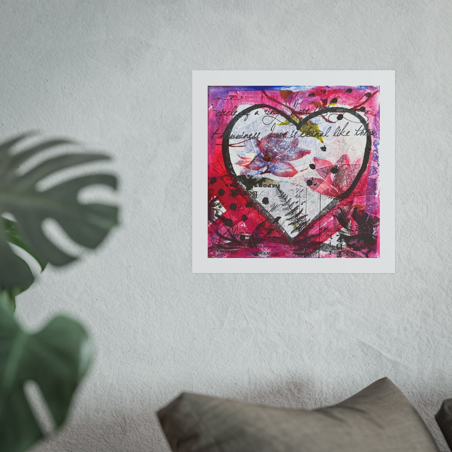 Hearts & Flowers - Prints - Various Sizes