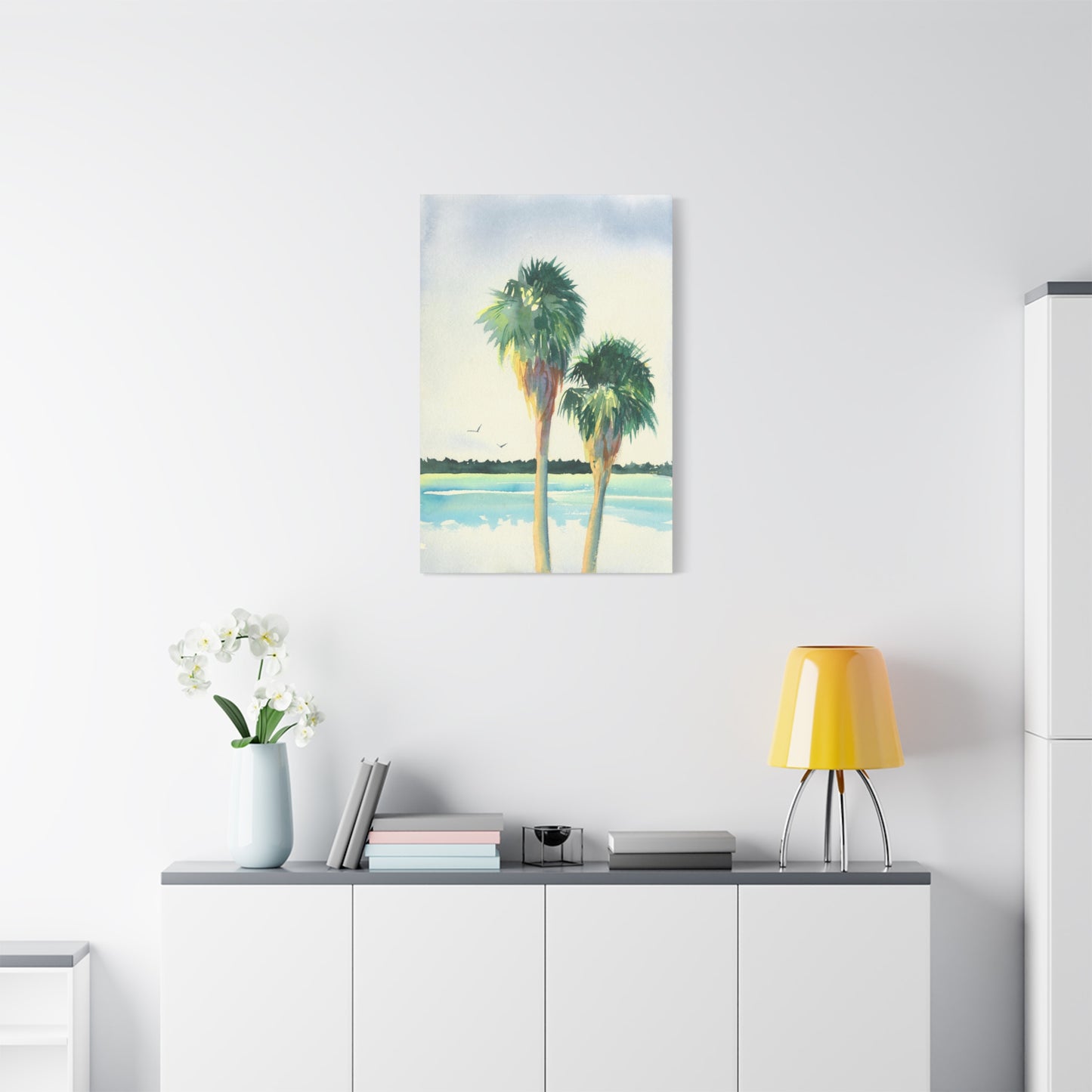 Two Palms - Canvas