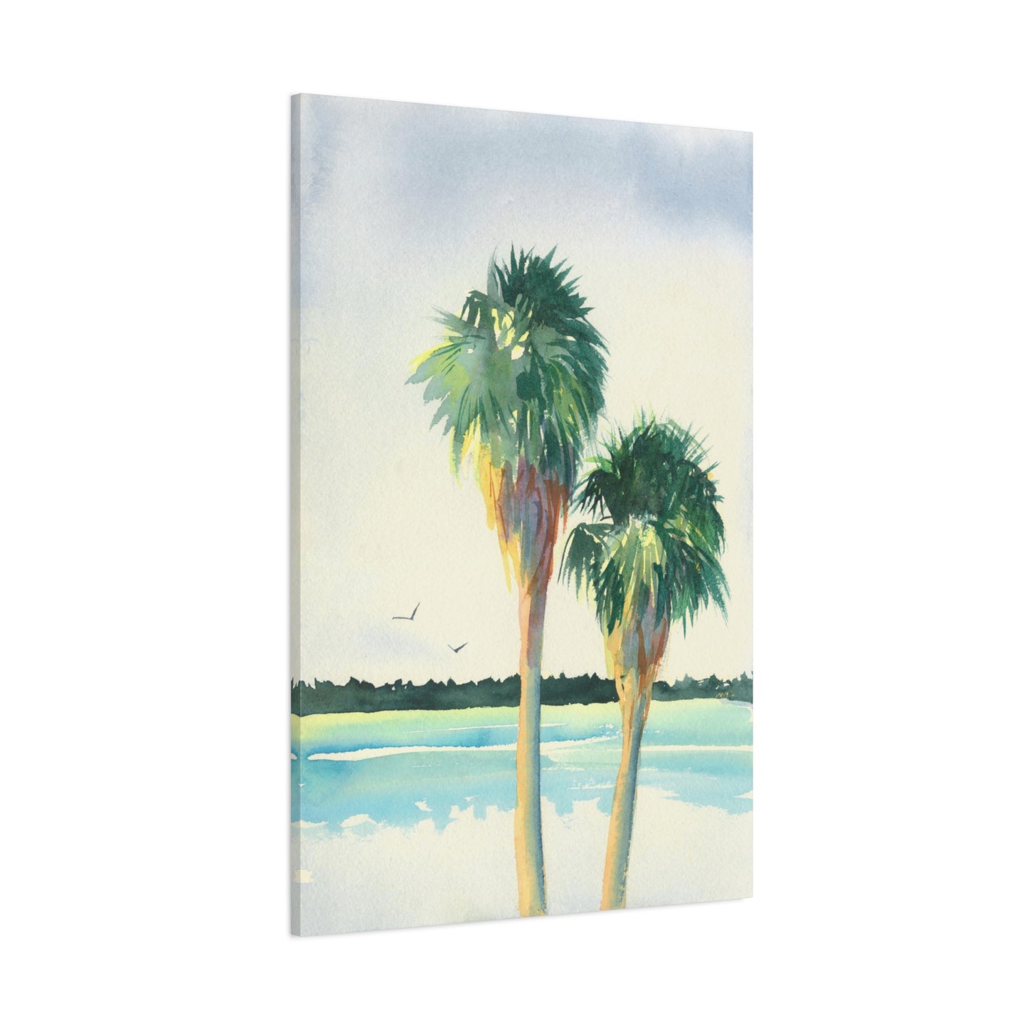 Two Palms - Canvas