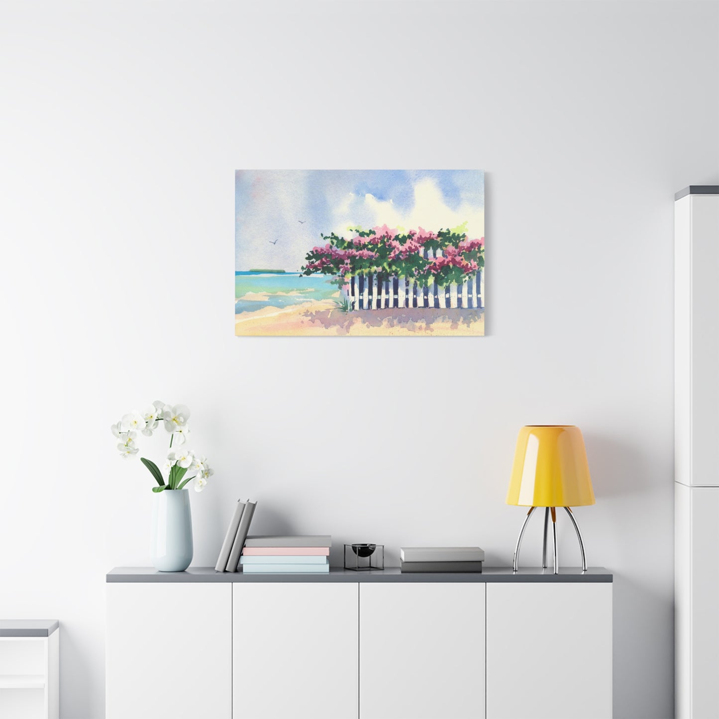 Beach Bougainvillea - Canvas