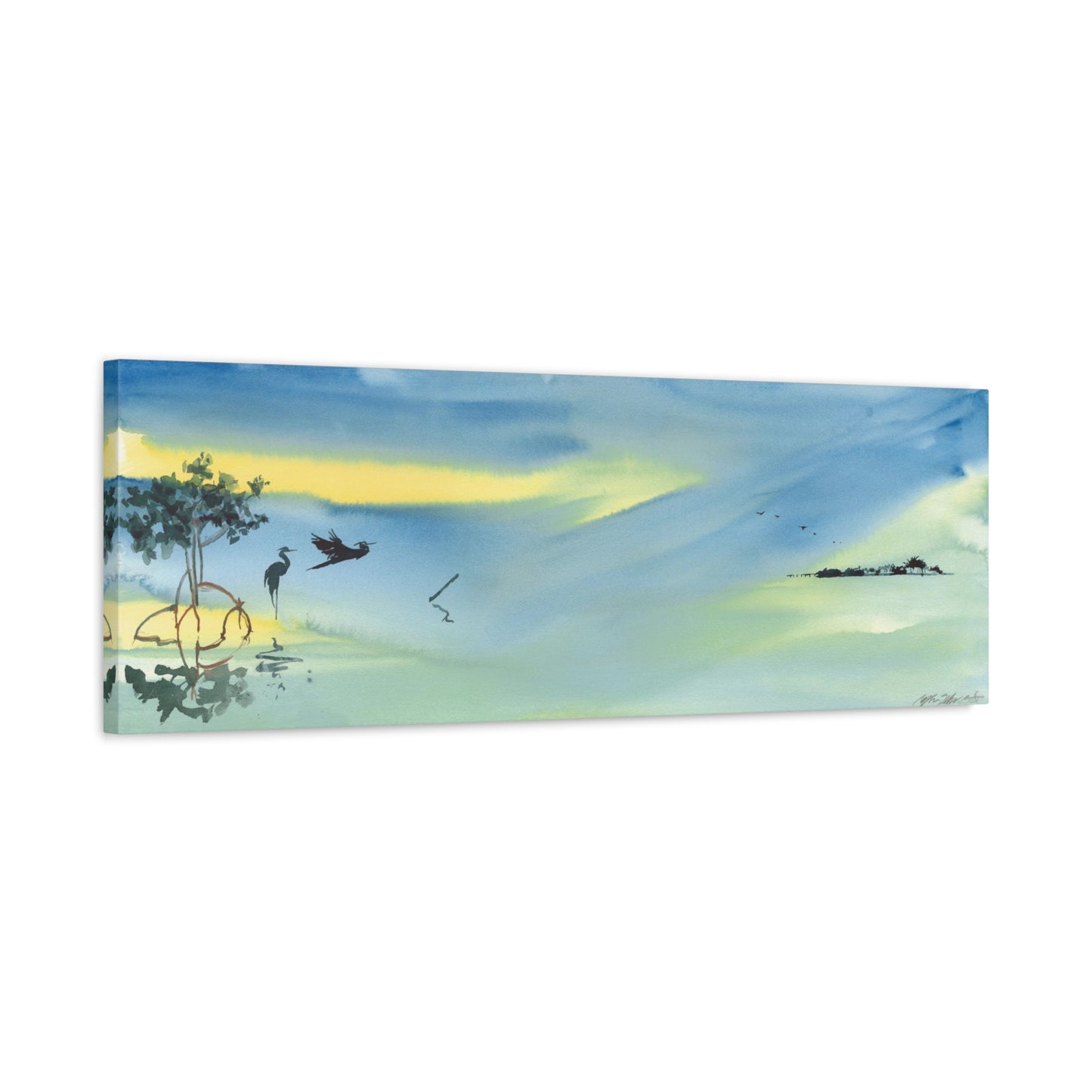 Twilight Indian River  - Canvas