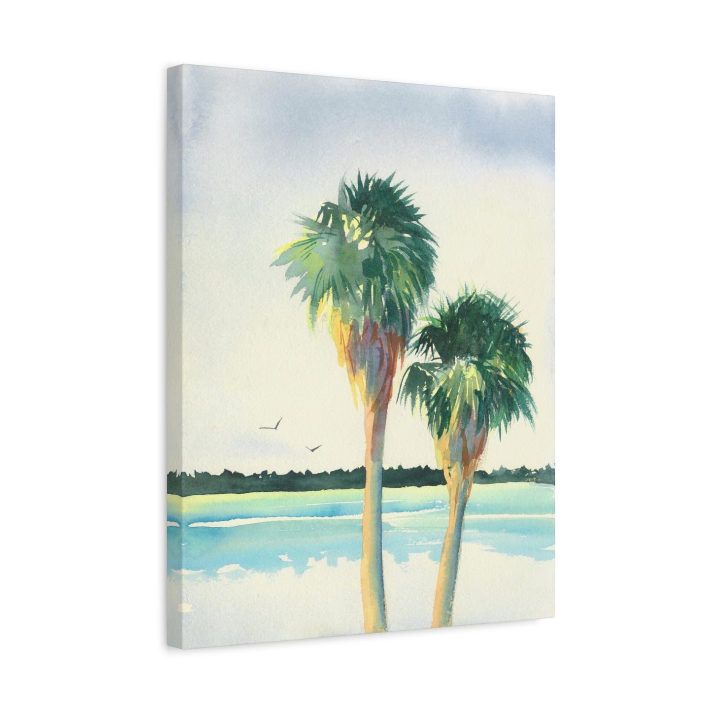 Two Palms - Canvas