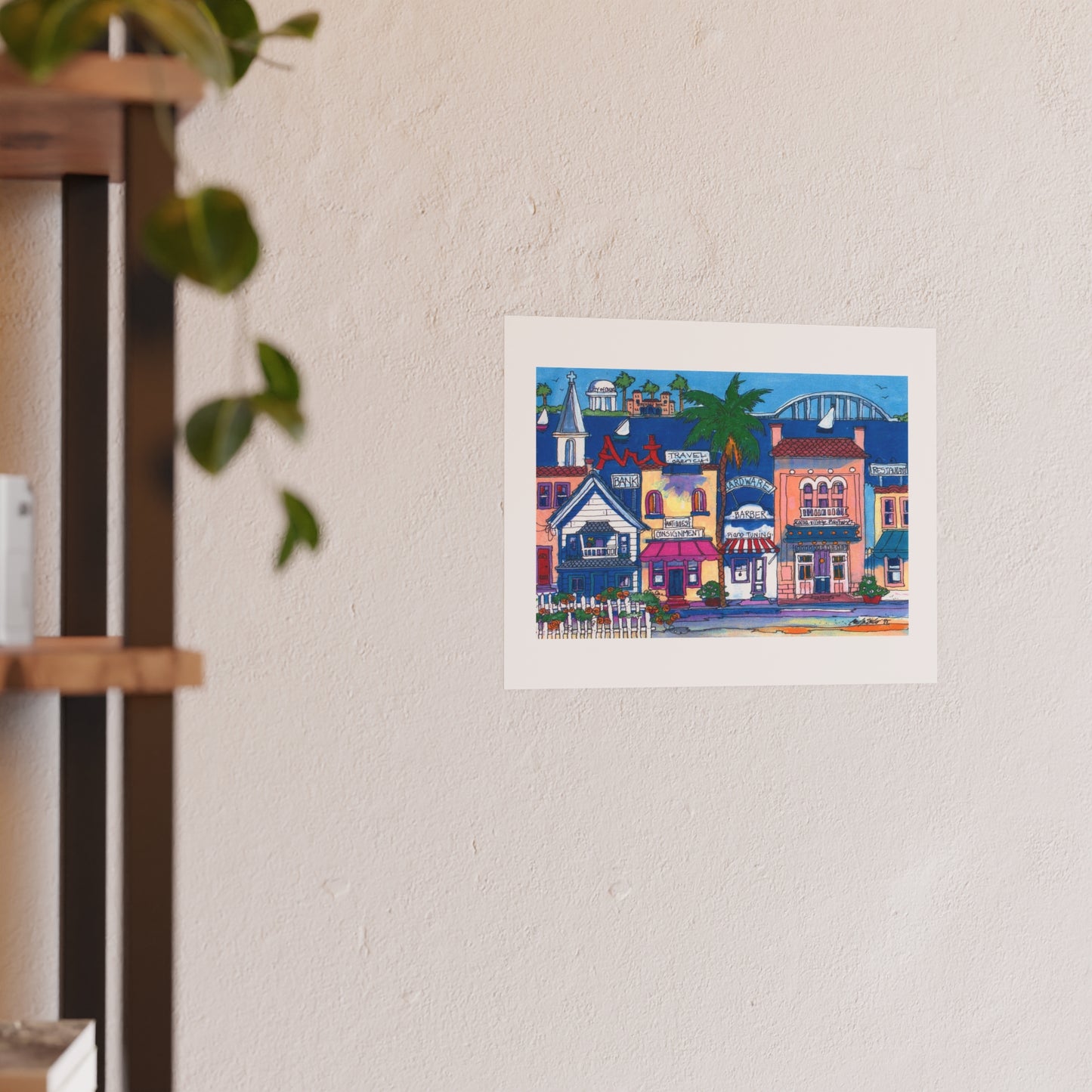 Cocoa village 2 - Prints - Various Sizes