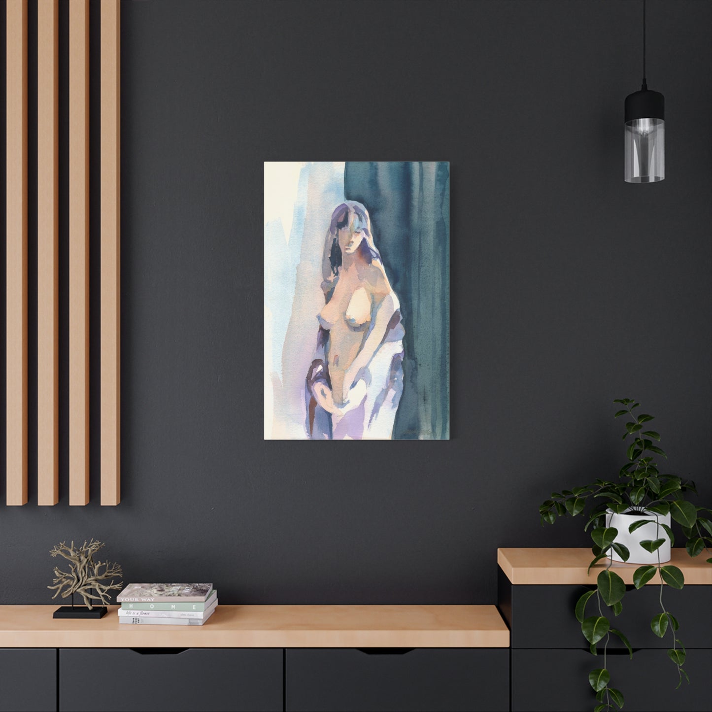 Blue Nude - Canvas