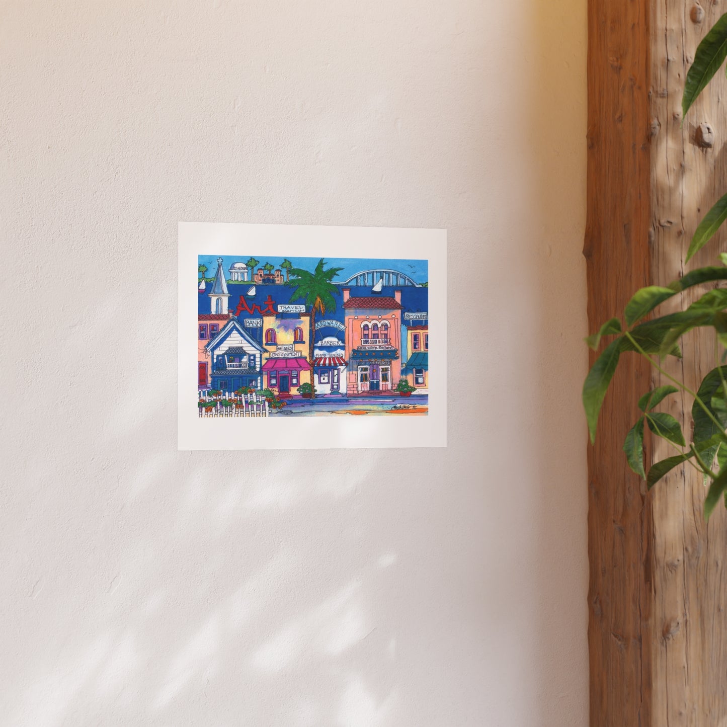 Cocoa village 2 - Prints - Various Sizes