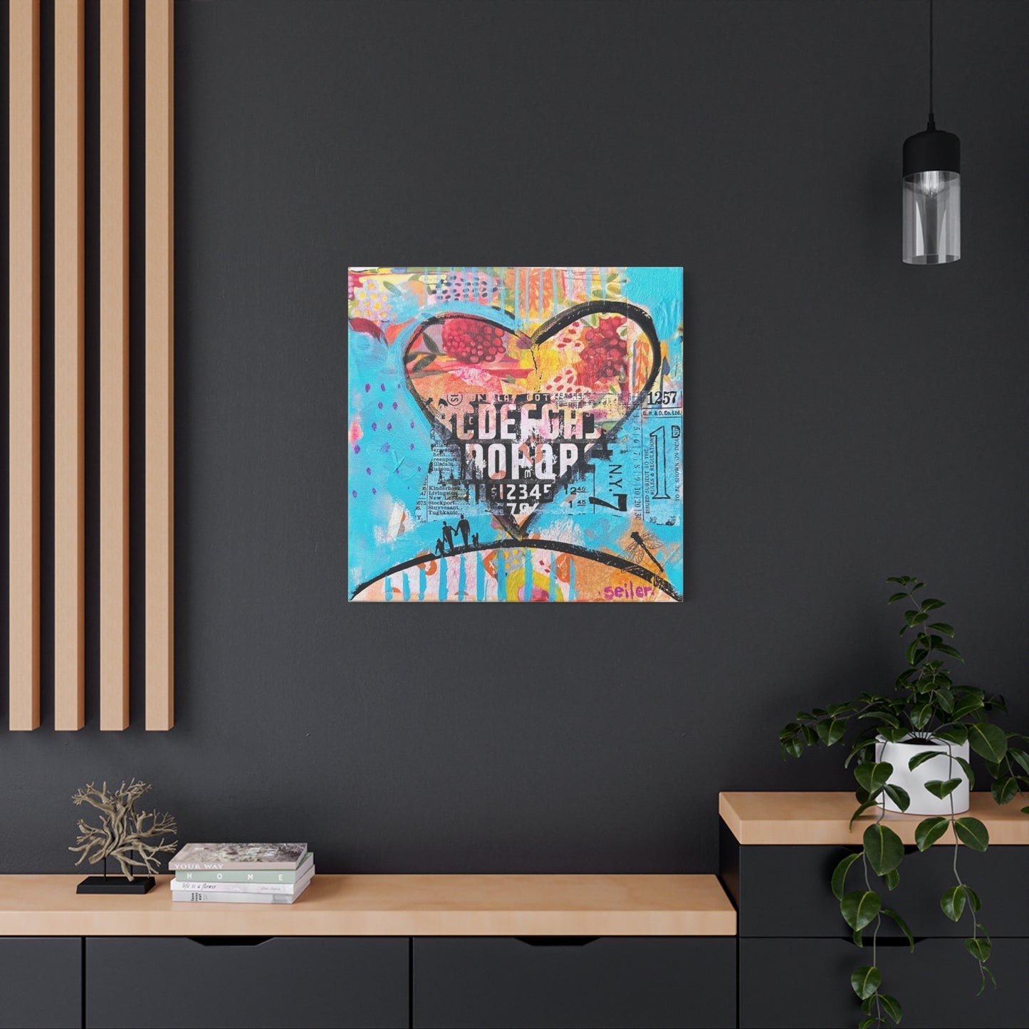 Art in the Heart  - Canvas