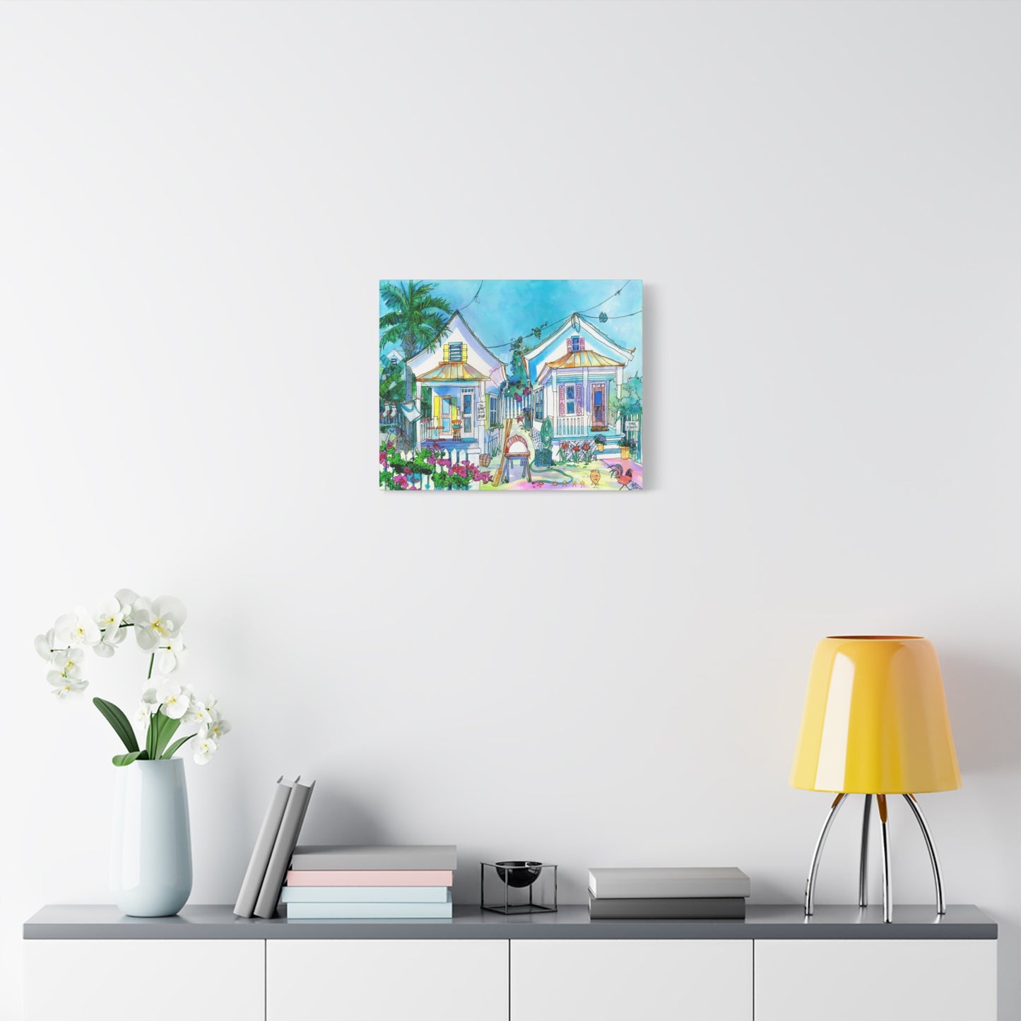 The Cat House  - Canvas